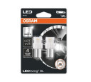 SET 2 BECURI AUXILIARE CU LED 12V (W16W) WHITE 6000K BLI OSRAM