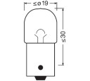 BEC AUXILIAR R5W BA15d 12V SET 10 buc PHILIPS