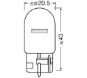 BEC AUXILIAR R10W 12V SET 10 buc PHILIPS