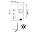 SET 2 MODULE SEMNALIZARE DINAMICA LED (ALB) PENTRU OGLINZI AUDI A3 (8V) (2013-) OSRAM