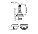 SET 2 BECURI 12V H7 55 W NIGHT BREAKER SILVER +100% OSRAM