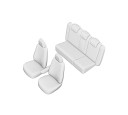 SET HUSE SCAUN UMBRELLA PENTRU VW PASSAT 2011-2014 (BANCHETA FRACTIONATA) CU TETIERELE SPATE IN FORMA DE L