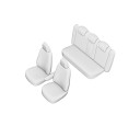 SET HUSE SCAUN UMBRELLA PENTRU VW PASSAT B7 SEDAN 2011-2014 (BANCHETA FRACTIONATA) CU TETIERE SPATE IN FORMA DE L