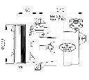 Compresor, climatizare NRF 32021</br>Piesa auto pentru Sistem de aer conditionat