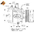 Compresor, climatizare NRF 32072</br>Piesa auto pentru Sistem de aer conditionat