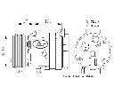 Compresor, climatizare NRF 32102</br>Piesa auto pentru Sistem de aer conditionat