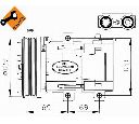 Compresor, climatizare NRF 32212</br>Piesa auto pentru Sistem de aer conditionat