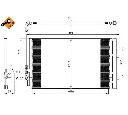 Condensator, climatizare NRF 350036</br>Piesa auto pentru Categorii