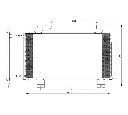 Condensator, climatizare NRF 350097</br>Piesa auto pentru Categorii