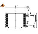 Condensator, climatizare NRF 350205</br>Piesa auto pentru Categorii