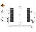 Condensator, climatizare NRF 350209</br>Piesa auto pentru Categorii