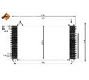 Condensator, climatizare NRF 35576