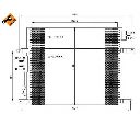 Condensator, climatizare NRF 35577