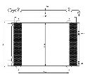 Condensator, climatizare NRF 35610</br>Piesa auto pentru Categorii