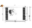 Condensator, climatizare NRF 35635</br>Piesa auto pentru Categorii