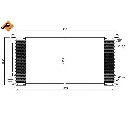 Condensator, climatizare NRF 35791