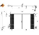 Condensator, climatizare NRF 35903