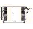 Condensator, climatizare NRF 35996