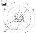 Ventilator, radiator NRF 47480
