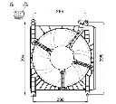 Ventilator, radiator NRF 47532