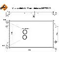 Radiator, racire motor NRF 53405