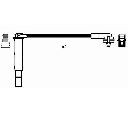 Set cablaj aprinder NGK 0640