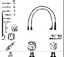 Set cablaj aprinder NGK 0667