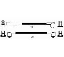 Set cablaj aprinder NGK 0759</br>Piesa auto pentru Aprindere scanteie/incandescenta