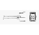 Sonda Lambda NGK 1709</br>Piesa auto pentru Sistemul de esapament