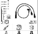 Set cablaj aprinder NGK 7203