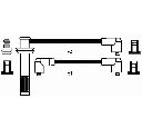 Set cablaj aprinder NGK 8202