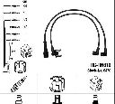 Set cablaj aprinder NGK 8470