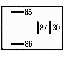 Releu, curent alimentare; Releu, pompa combustibil; Releu multifunctional HELLA 4RA 007 813-011</br>Piesa auto pentru Pompa combustibil/ Piese