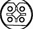 Sonda Lambda HELLA 6PA 009 166-461</br>Piesa auto pentru Sistemul de esapament