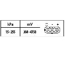 Senzor,presiune supraalimentare HELLA 6PP 009 400-451