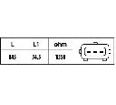 Senzor impulsuri, arbore cotit HELLA 6PU 009 146-471