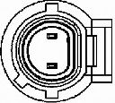 Senzor impulsuri, arbore cotit HELLA 6PU 009 163-641