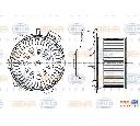 Ventilator, habitaclu HELLA 8EW 009 159-481