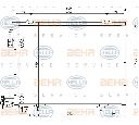 Condensator, climatizare HELLA 8FC 351 037-334