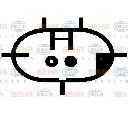 Compresor, climatizare HELLA 8FK 351 129-611</br>Piesa auto pentru Categorii