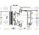 Compresor, climatizare HELLA 8FK 351 334-101</br>Piesa auto pentru Categorii