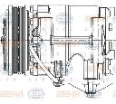 Compresor, climatizare HELLA 8FK 351 334-341