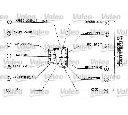 Comutator coloana directie VALEO 251166</br>Piesa auto pentru Echipament interior