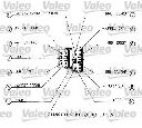 Comutator coloana directie VALEO 251219</br>Piesa auto pentru Echipament interior