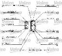 Comutator coloana directie VALEO 251279