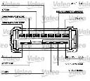 Comutator coloana directie VALEO 251302</br>Piesa auto pentru Echipament interior