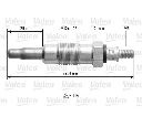 Bujie incandescenta VALEO 345119</br>Piesa auto pentru Aprindere scanteie/incandescenta