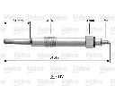 Bujie incandescenta VALEO 345150</br>Piesa auto pentru Aprindere scanteie/incandescenta