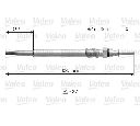 Bujie incandescenta VALEO 345200