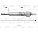 Bujie incandescenta VALEO 345205</br>Piesa auto pentru Aprindere scanteie/incandescenta